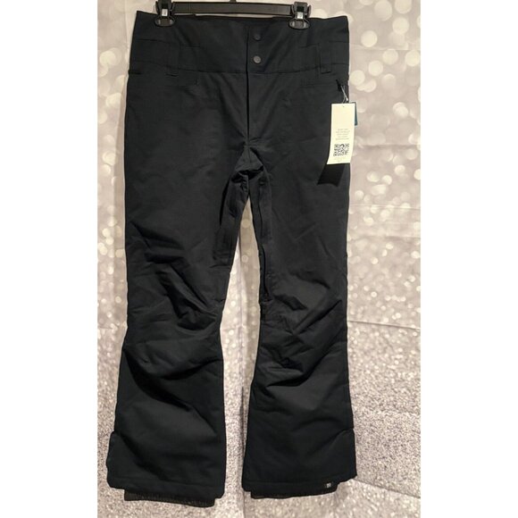 NWT Roxy Black Multi Diversion Snow Pant - XXL - Picture 1 of 4